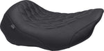 Mustang Wide Tripper Solo Seat For Harley Davidson FLHX 1923 2024-2026 - Black/Grey