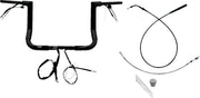 Fat Baggers Inc. 1-1 2" EZ Install Flat Top Handlebar For Harley Davidson FLHX 1923 2024-2025 - Black