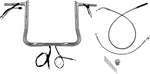 Fat Baggers Inc. 1-1 4" EZ Install Pointed Top Handlebar For Harley Davidson FLHX 1923 2024-2025 35.5 cm (14") - Chrome