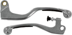 Moose Racing Competition Grip Lever Set For KTM SX125 2009-2015 - Black Silver