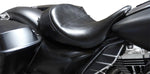 LE Pera Aviator Up Front Solo Seat For Harley Davidson FLHR 1584 2008-2011 Smooth - Black