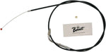 Barnett Vinyl Throttle Idle Cable For Harley Davidson FXSTS 1340 1996-1999 104 cm (41") - Black