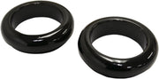 LA Choppers Fork Dust Covers For Harley Davidson FXDB 1340 1991-1992 - Black