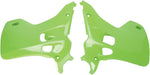 UFO Radiator Scoops For Kawasaki KX125 J 1992-1993 - KX Green