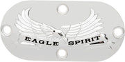 Drag Specialties Eagle Spirit Inspection Cover For Harley Davidson FLST 1340 1987-1990 - Chrome