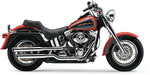 Cobra 3" Silencers For Harley Davidson FLSTF 1450 2000-2006 - Chrome