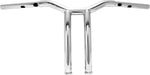 Burly Dominator Handlebar For Harley Davidson FLFBS 1923 ABS 2025-2026 30.5 cm (12") - Silver