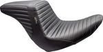 LE Pera Kickflip Up Front Seat For Harley Davidson FLSB 1750 ABS 2018-2021 Pleated - Black
