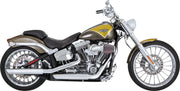 Vance & Hines 3" Twin Slash Silencers For Harley Davidson FLSTC1584 2007-2011 Right - Chrome