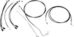 Magnum Shielding XR Handlebar Cable Install Kit For Harley Davidson FLHRXS 1750 2017-2018 30.5 - 35.5cm (12" - 14") - Black Chrome