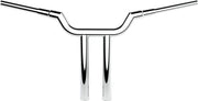 LA Choppers Valley T-Bar Handlebars 35.5 cm (14") - Chrome