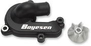 Boyesen Supercooler Water Pump Cover & Impeller Kit For Gas Gas EC250F 2021-2023 - Black