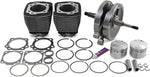S&S Cycle 96" Sidewinder Engine Performance Kit For Harley Davidson FLHR 1340 1994-1998 - Wrinkle Black