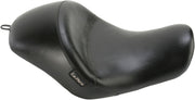 LE Pera Aviator Solo Seat For Harley Davidson XL1200C 2004-2020 15" Smooth - Black