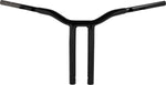 LA Choppers One Piece Kage Fighter Pullback Riser Handlebar For Harley Davidson FLFBS 1923 ABS 2025 35.5 cm (14") - Black