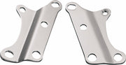 Drag Specialties XL Engine Mount Plates For Harley Davidson XL 1200 C 1996-2003 Front - Chrome