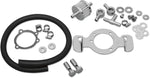 Drag Specialties Crankcase Breather with Support Bracket Kit For Harley Davidson XL 1200 C 2007-2020 - Black Chrome