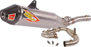 Pro Circuit TI-6 Titanium Exhaust System With Carbon End Cap For Yamaha YZF450 2026