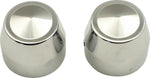 Accutronix Elite Front Axle Cap Front 25 mm (63 64") - Chrome Silver