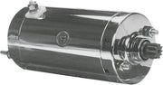 Drag Specialties High Torque Starter Motor For Harley Davidson FL 1200 1970-1977 - Chrome