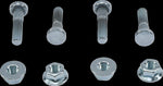 Moose Racing Wheel Stud/Nut Kit For Kawasaki KVF300 2X4 2012-2025 Fits Front Or Rear - Silver
