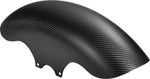 Slyfox Carbon Shorty Fender For Harley Davidson FLH 1868 ABS 2021 48.3 cm (19") Front - Black Matte