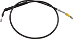 LA Choppers Midnight Braided Clutch Cable For Harley Davidson FLH 1868 ABS 2021 18" - 20" - Black
