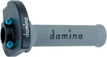 Domino Massimo Throttle Assembly With Grip - Black/Grey