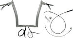 Fat Baggers Inc. 1-1 2" EZ Install Pointed Top Handlebar For Harley Davidson FLHX 1923 2024-2025 - Chrome