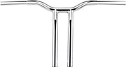 LA Choppers One Piece Kage Fighter Handlebar For Harley Davidson FLFBS 1923 ABS 2025 35.5 cm (14") - Chrome