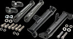 Ciro Frame Mounted Adjustable Highway Peg Mount For Harley Davidson FLH 1868 ABS 2021 Extended - Black