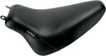 LE Pera Bare Bones Solo Seat For Harley Davidson FLSTC1584 2008-2011 Smooth - Black