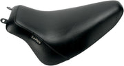 LE Pera Bare Bones Solo Seat For Harley Davidson FLSTC1584 2008-2011 Smooth - Black