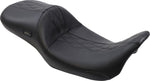 LE Pera Maverick Daddy Long Legs Seat For Harley Davidson FLH 1868 ABS 2021 HR Inlay Double Diamond/Perforated - Black