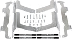 Moose Racing Radiator Braces For Honda CRF250R 2004-2009 - Silver