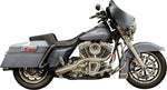 Trask 2 Into 1 Big Sexy Exhaust System For Harley Davidson FLHR 1450 1999-2003 - Raw