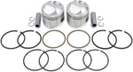 Wiseco High-Performance Piston Kit For Harley Davidson F 1200 1948-1952 +0.010" - Aluminum