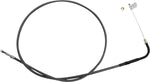 Magnum Shielding KarbonFibr Braided Throttle Idle Cable For Harley Davidson FLD 1690 2012-2013 98.5 cm (38-3 4") - Carbon Fiber Silver