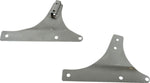 Drag Specialties Sissy Bar Side Plates For Harley Davidson FLSTC 1450 2000-2003 - Chrome