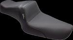 LE Pera Tailwhip Seat For Harley Davidson XL1200C 1996-2003 Basketweave - Black