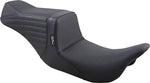 LE Pera Tailwhip Seat For Harley Davidson FLH 1868 ABS 2021 Basketweave - Black