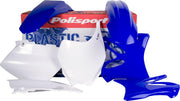 Polisport Plastics Kit For Yamaha YZ125 2006-2014 - Black/Blue/OEM/White