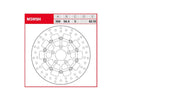 TRW Contoured Fixed Brake Disc For Harley Davidson FLD 1690 2012-2013 Front