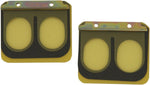 Boyesen Replacement Pro Series Reed Set for RAD Valve For Kawasaki KX125 2004-2008 - Carbon Fiber/Yellow