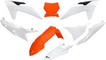 UFO Plastics Kit For KTM SX125 2023-2024 - OEM Orange White