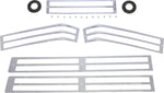 Parts Unlimited Saddlebag Lens Grille Set For Honda GL 1200 D 1988 - Chrome