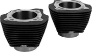 S&S Cycle Cylinder Set For Harley Davidson FLHR 1750 Road King 107 2017 - Black/Non-Highlighted Fins
