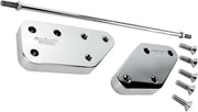 Accutronix 3" Forward Control Extension Kit For Harley Davidson FXST 1340 1986-1999 - Chrome