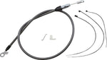 Magnum Shielding KarbonFibr Quick Connect Clutch Cable For Harley Davidson FLDE 1750 2018-2020 101.5 cm (40") - Carbon Fiber Silver