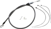 Magnum Shielding KarbonFibr Quick Connect Clutch Cable For Harley Davidson FLDE 1750 2018-2020 101.5 cm (40") - Carbon Fiber Silver